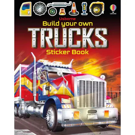 Build Your Own Trucks Sticker Book