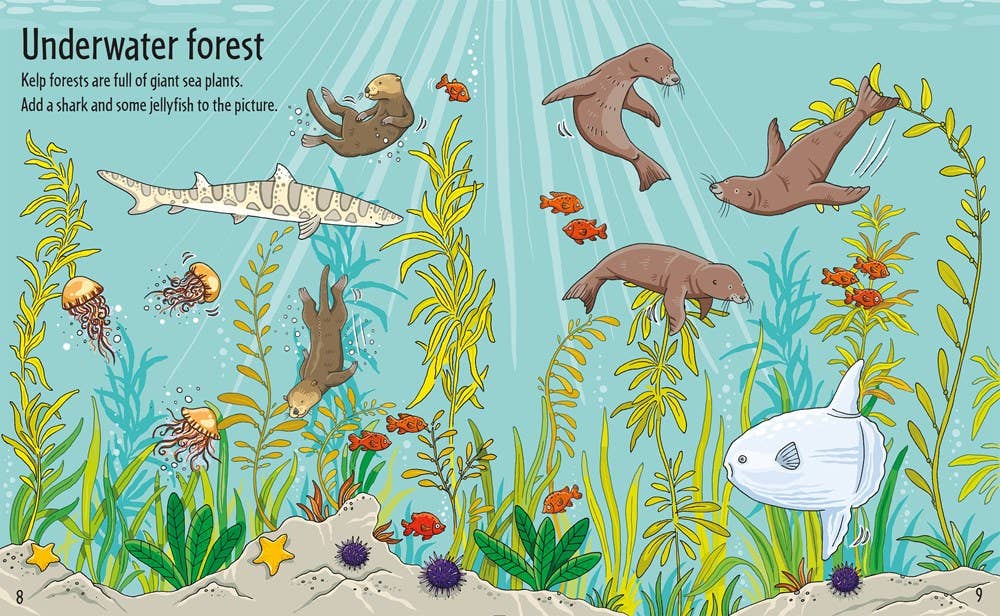 Under The Sea First Sticker Book