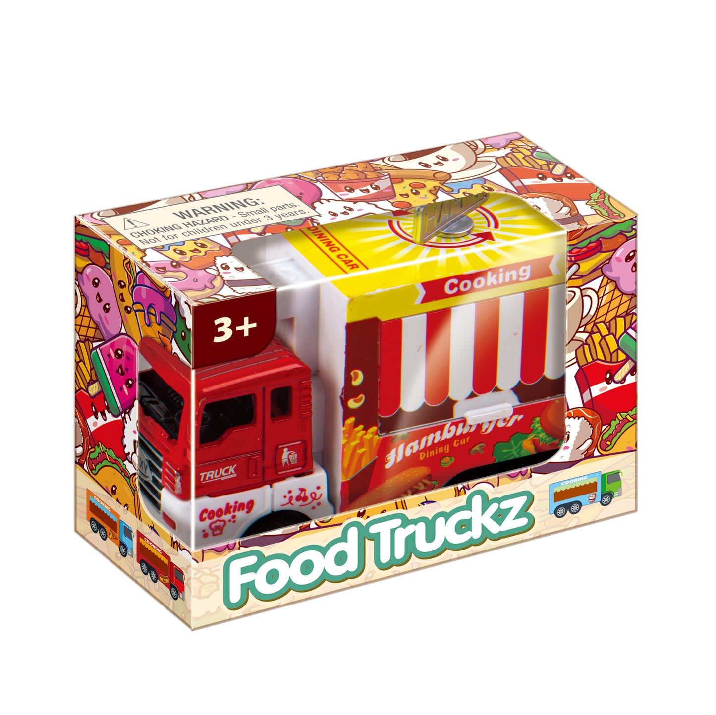 Food Truckz Pull-back Diecast