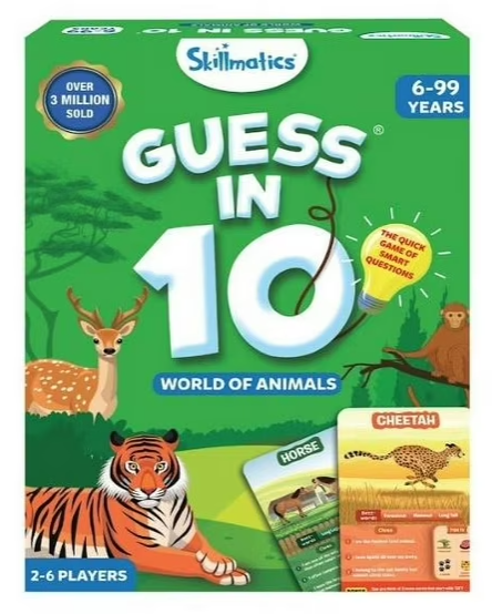 Guess in 10 World Animals (Skillmatics)