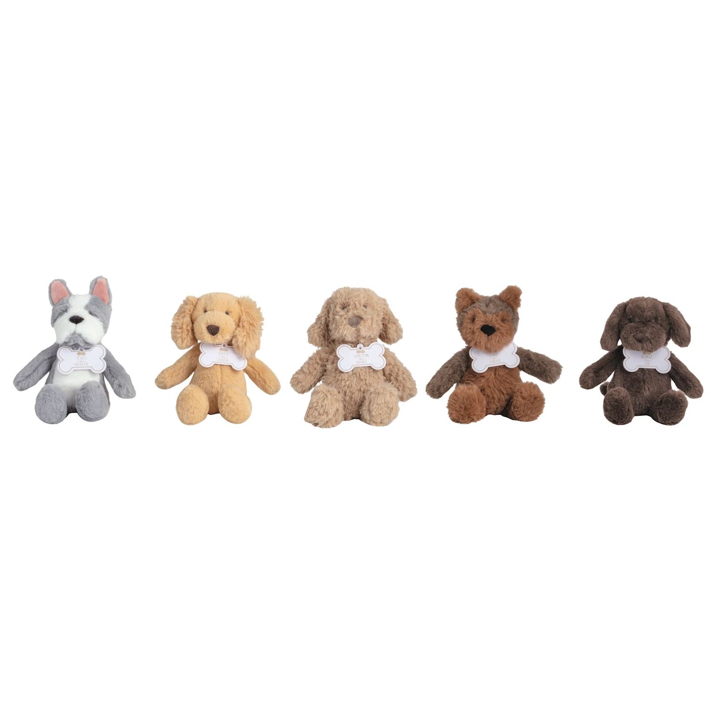 Mini Dog Breed Plush Pals