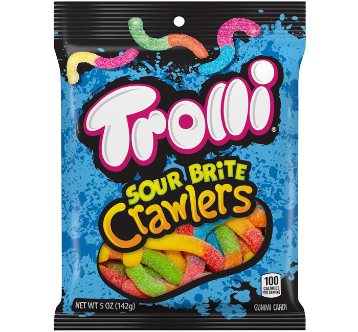 Trolli Peg Bag Sour Brite Crawlers