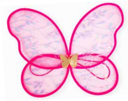 Hot Pink Butterfly Bliss Wings