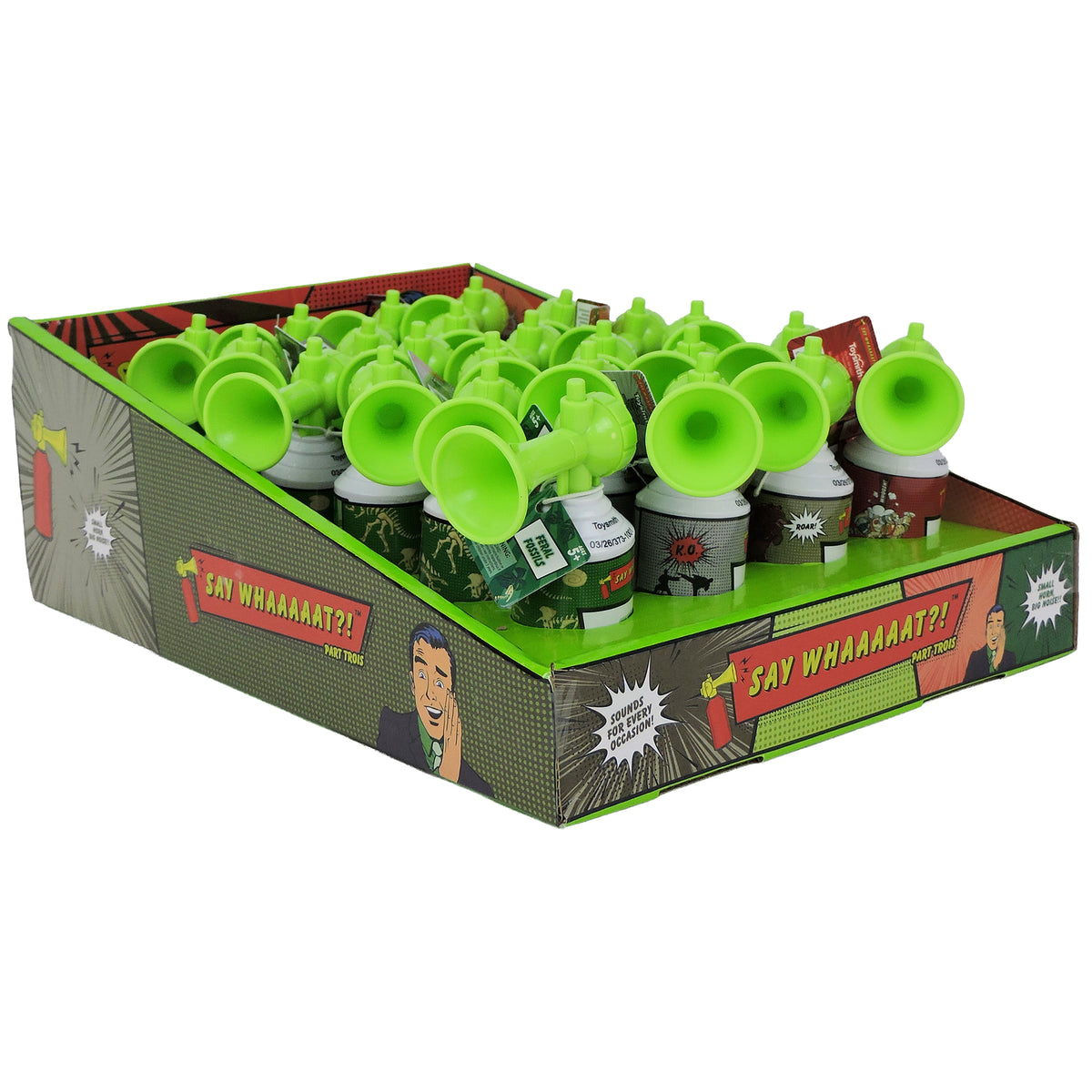 Say Whaaaaat?! Mini Air Horns Series 3