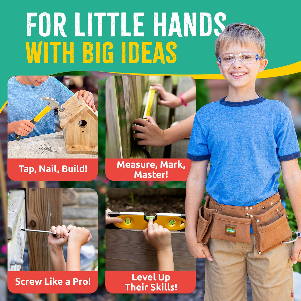 Kids Deluxe Tool Set (SparkJump)
