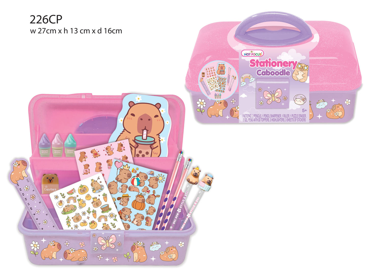 Capybara Stationery Caboodle
