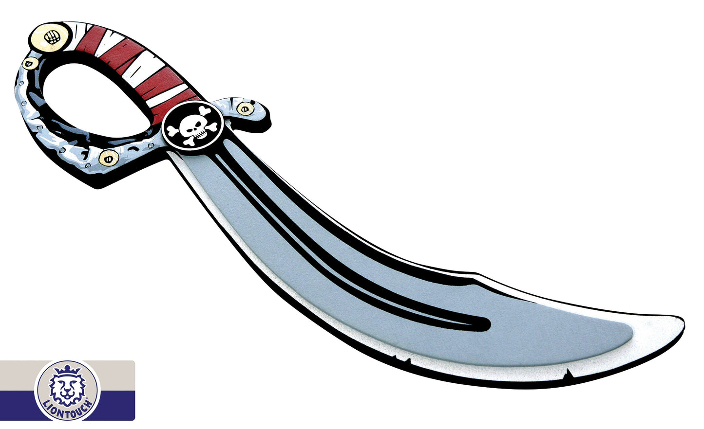 Liontouch Red Stripe Pirate Sabre