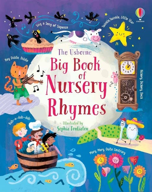 Big Book Of Nursery Rhymes: Usborne
