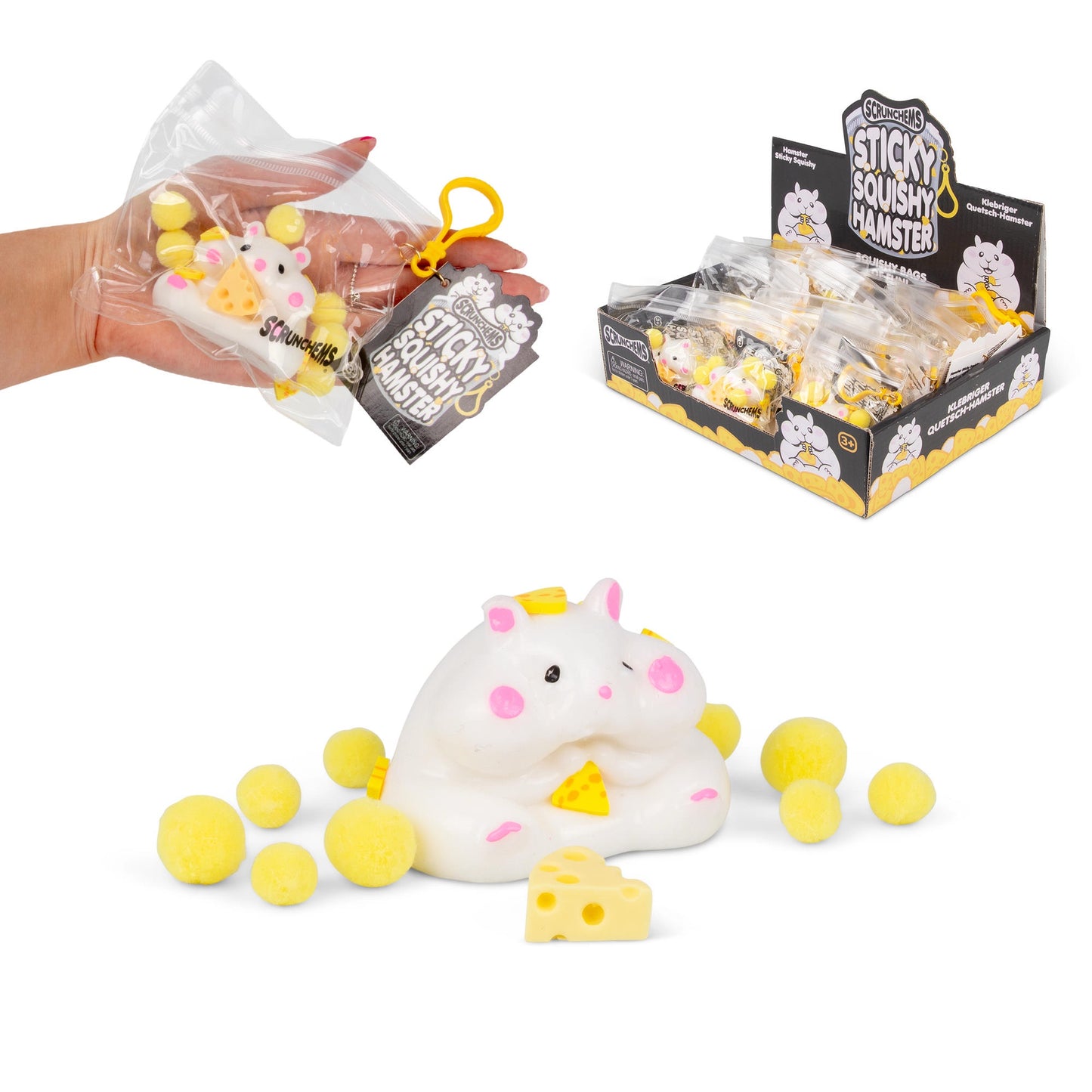 Scrunchems Squishy Hamster