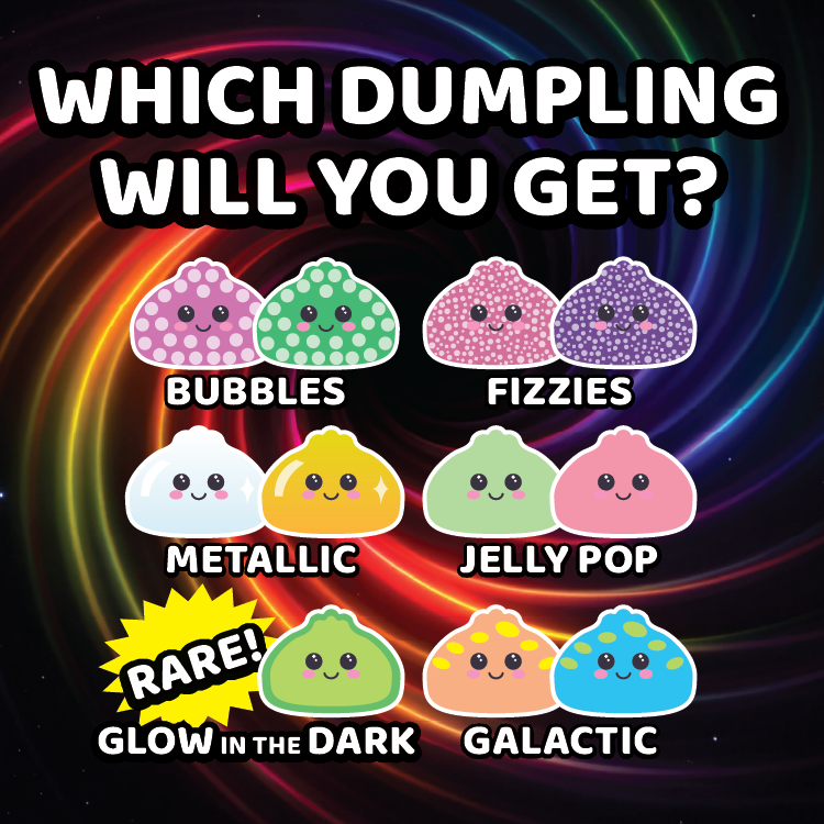 Fun Doh 4" Mystery Dumpling Squishie