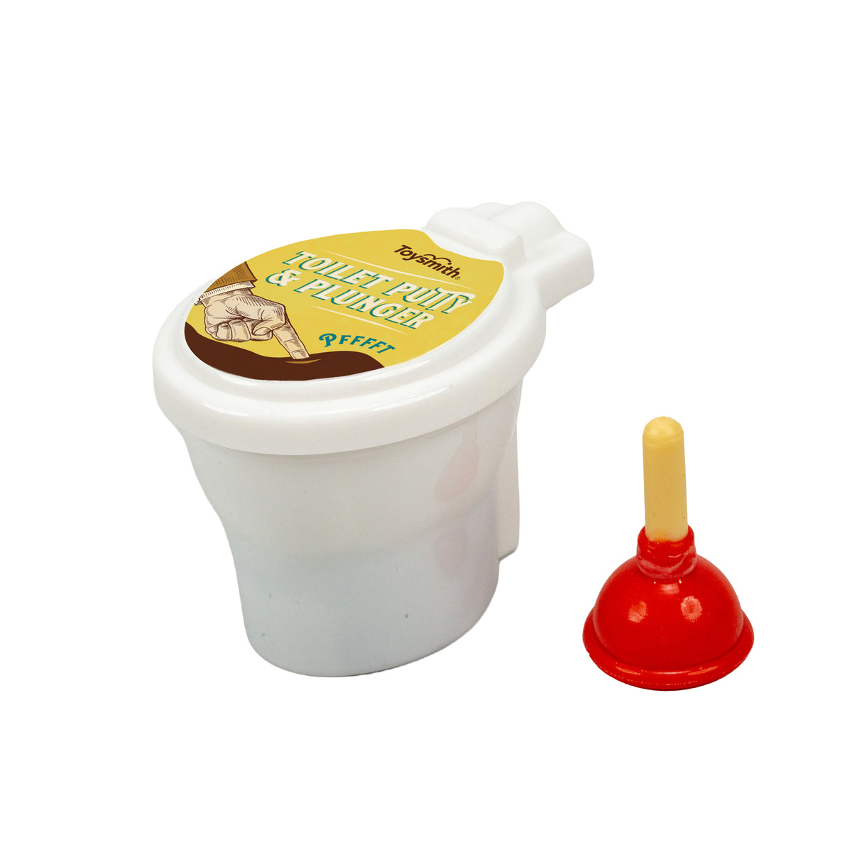 Tiny Toys Weee Toilet Putty & Plunger