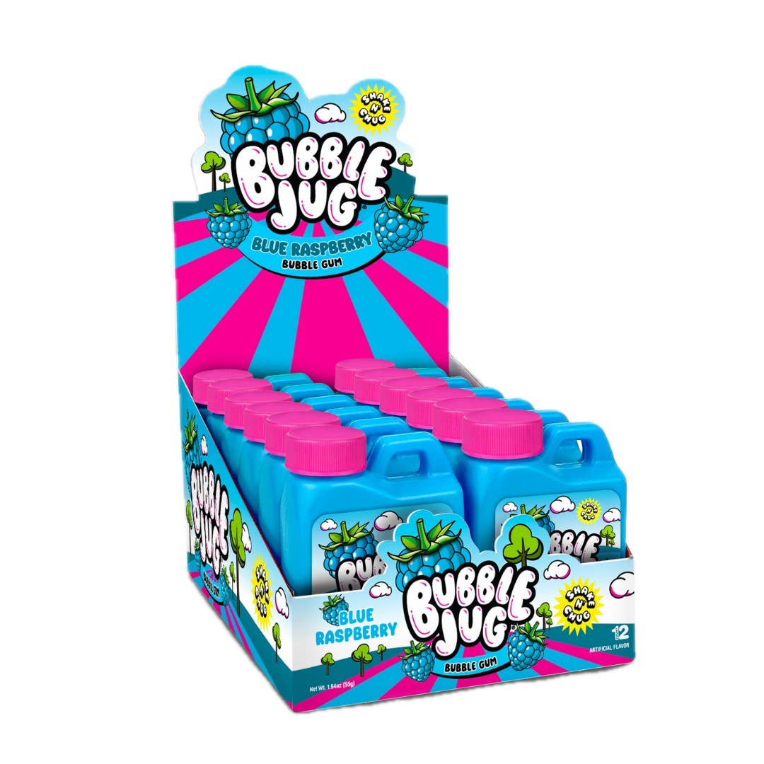 Bubble Jug Blue Raspberry Gum