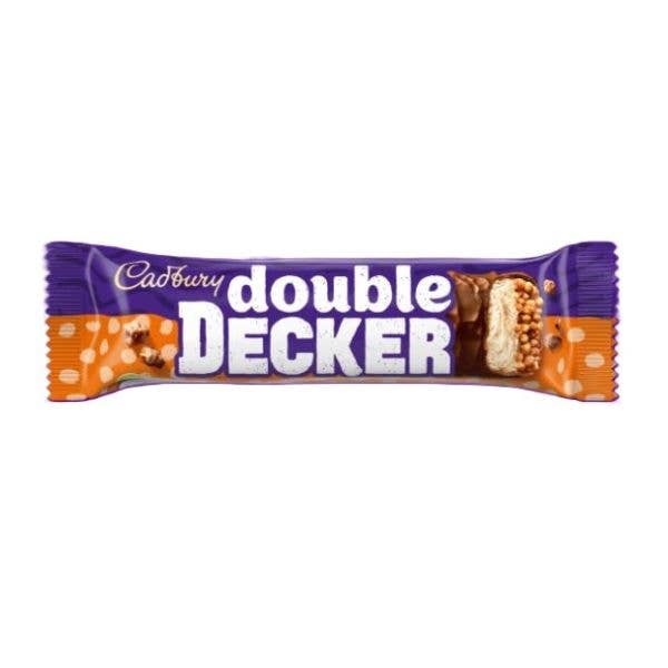 Limited Import - Cadbury Double Decker bar 54.5g, 48ct