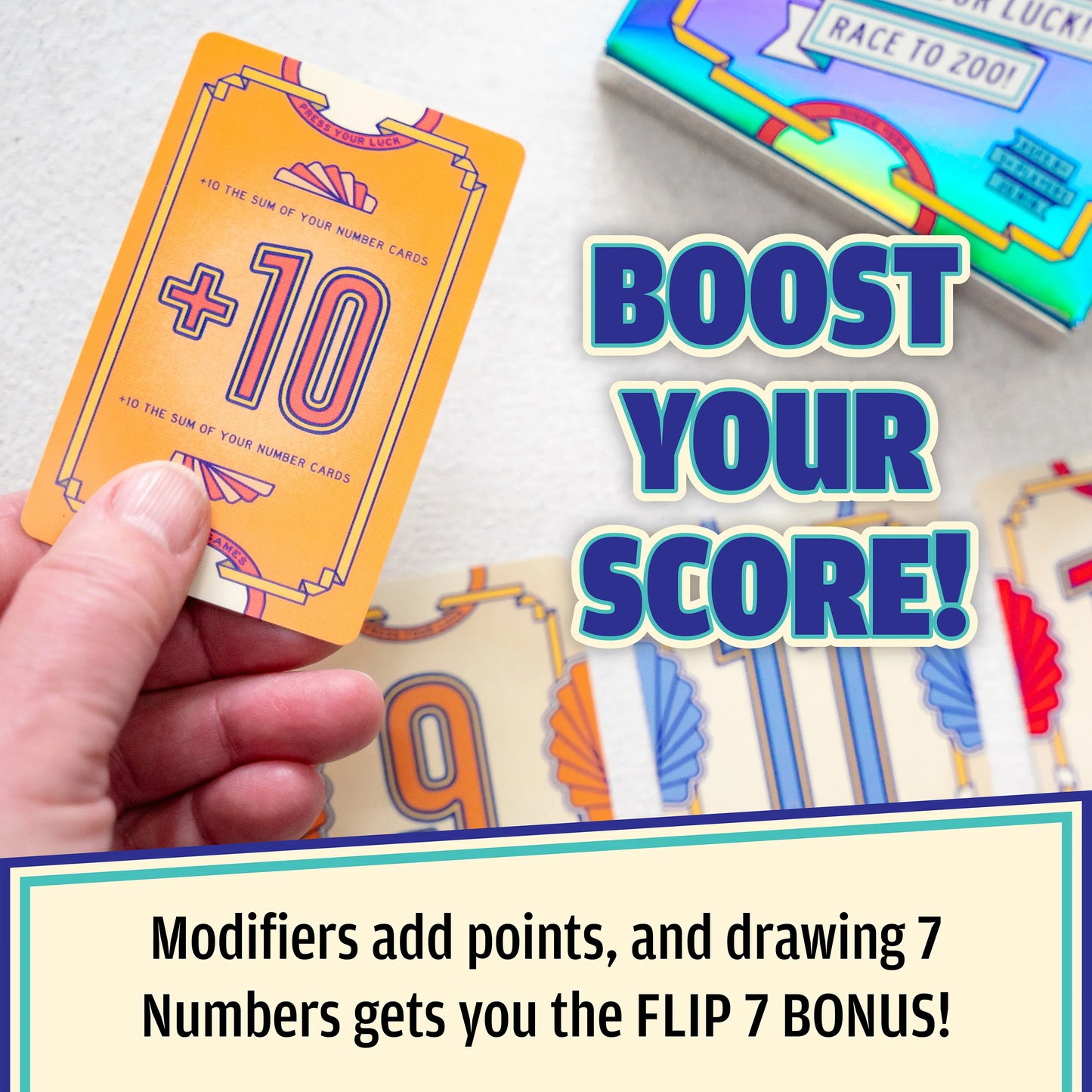 Flip 7 card game