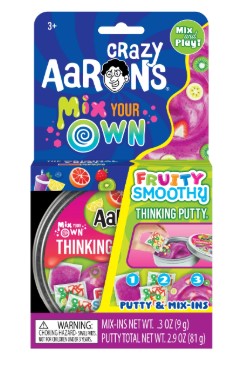 Crazy Aaron's Fruity Smoothy Thinking Putty - Mix Your Own