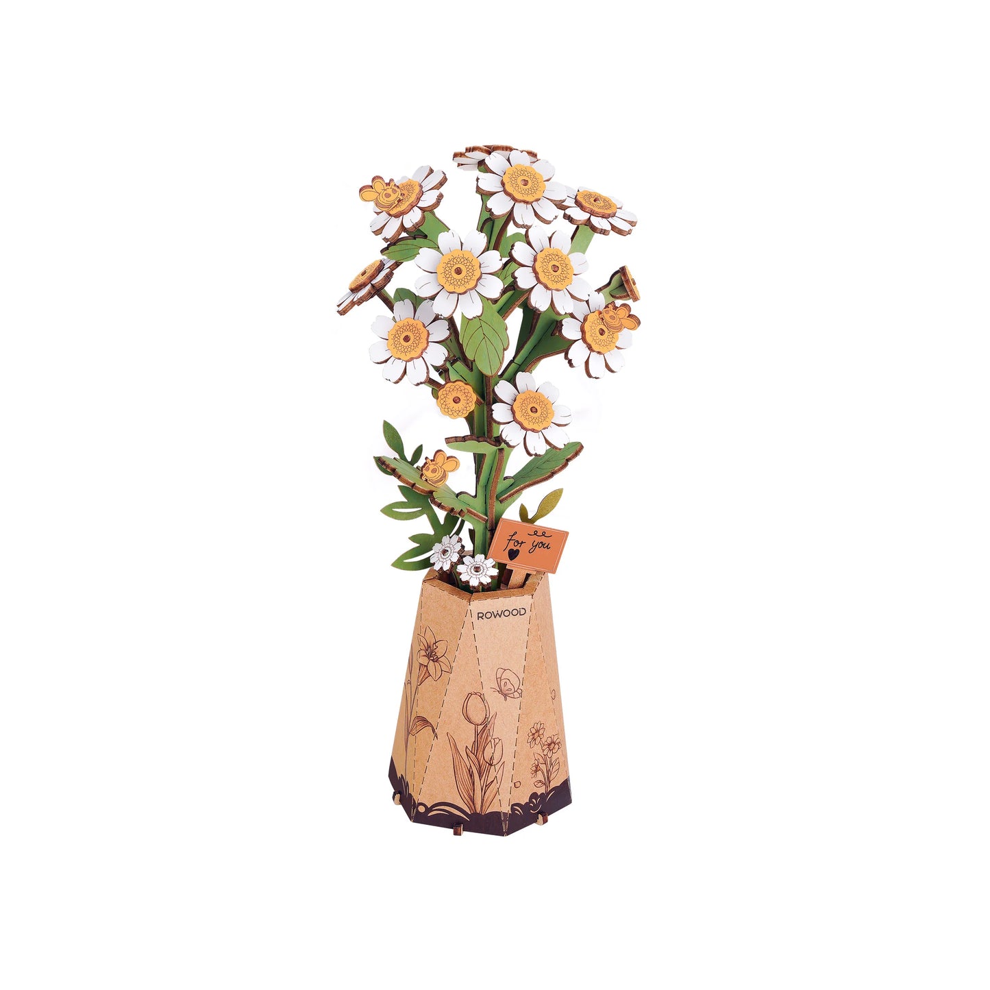 Chamomile 3d Wooden Puzzle