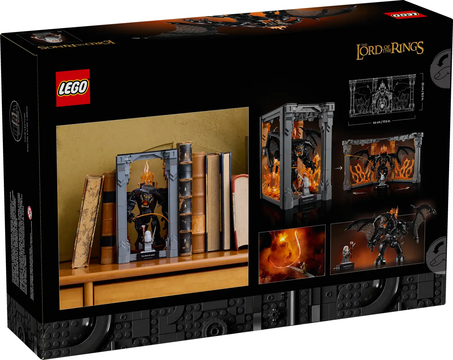 The Lord of the Rings: Balrog™ LEGO Book Nook