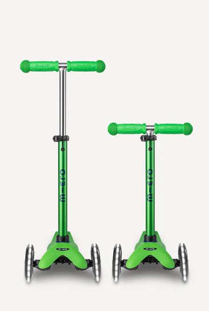 Green / Blue Micro Mini LED Scooter