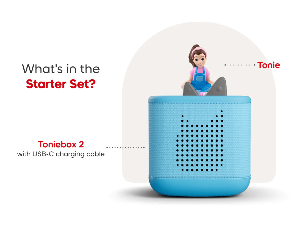 Toniebox 2 Starter Set - Ms. Rachel (Sky Blue)