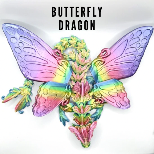 Large 3D Dragon 16-28"