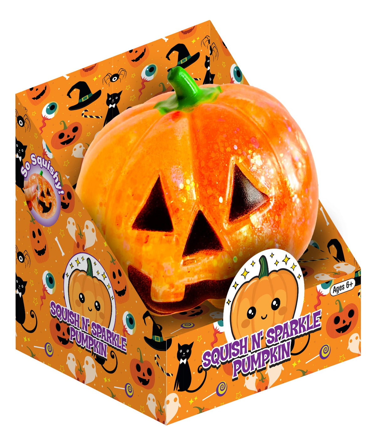 Squish N Sparkle Pumpkin