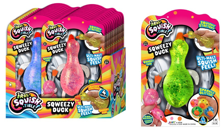 Irre-Squish-Tible Sqweezy Duck