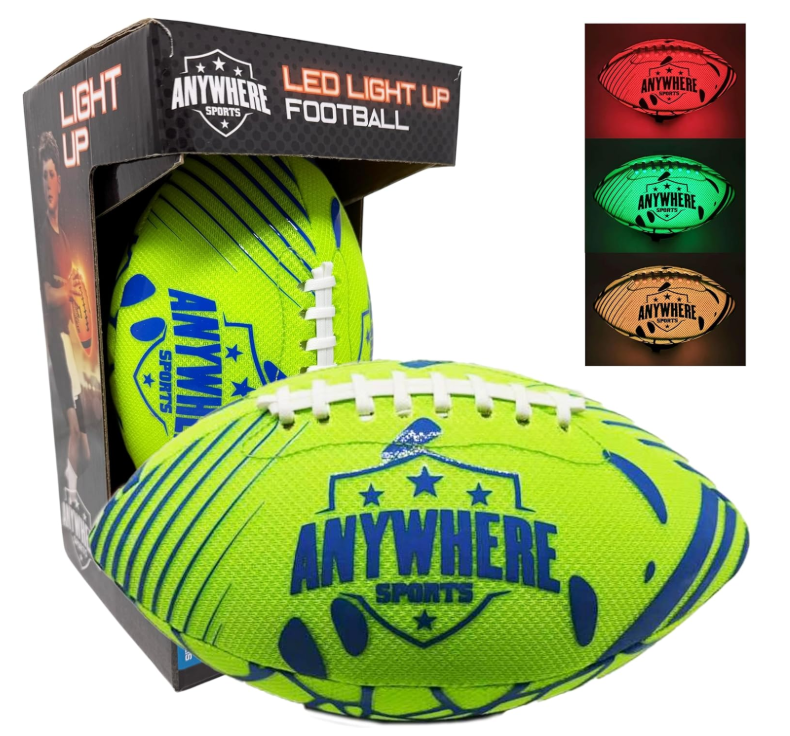 Anywhere Sports Pro-Glow Light-Up Football