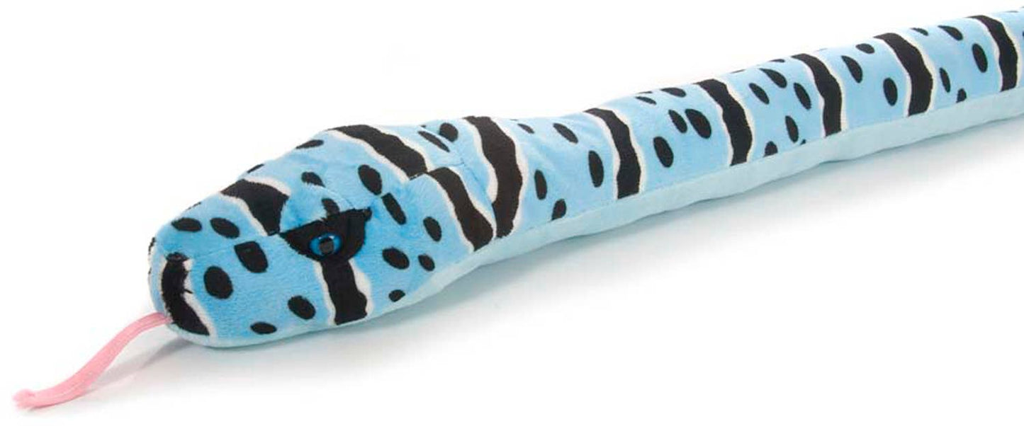 Snake Blue Rock Rattlesnake Stuffed Animal 54"