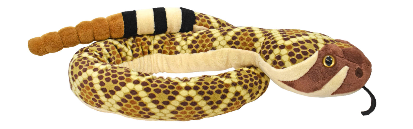 Snake Western Diamondback Stuffed Animal 54"