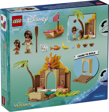 LEGO® Village House & Boat (Disney Moana)
