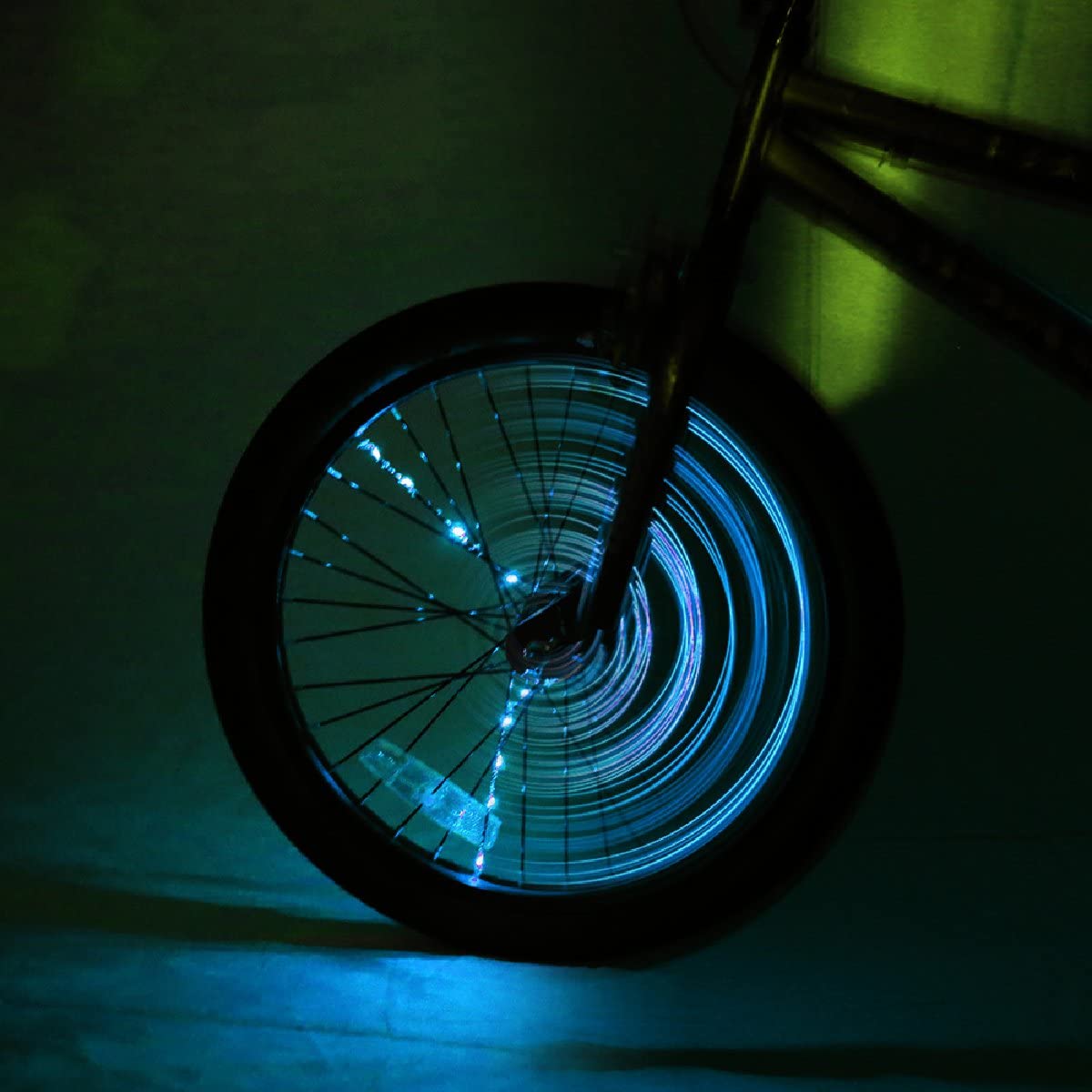 Spin Brightz Blue Pattern