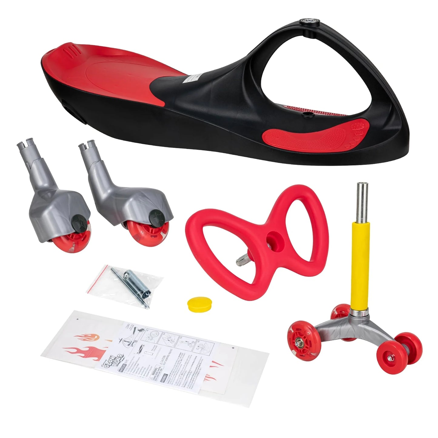 Light Glow Rider Black/Red