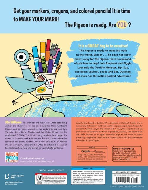 The Pigeon, Elephant and Piggie Activity Book
