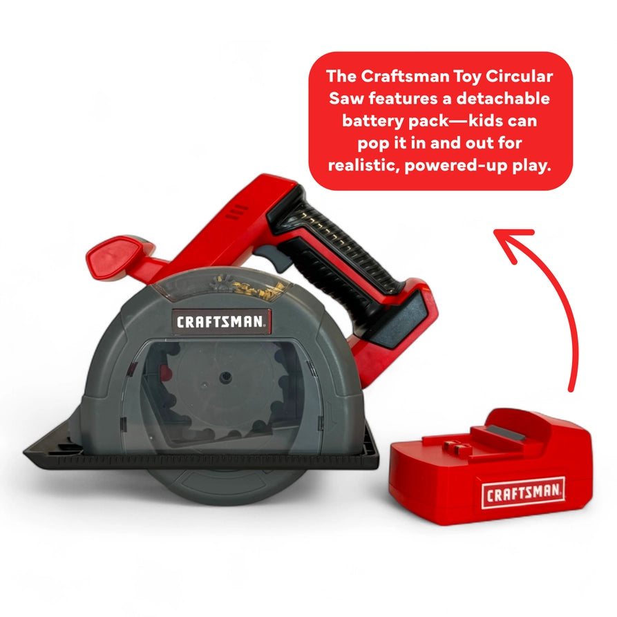 Red Toolbox Craftsman Battery-Operated Circular Saw