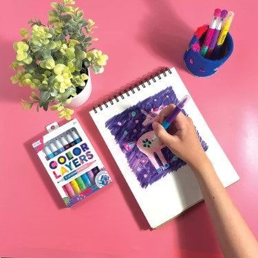 Color Layers Double-Ended Layering Markers (Ooly)