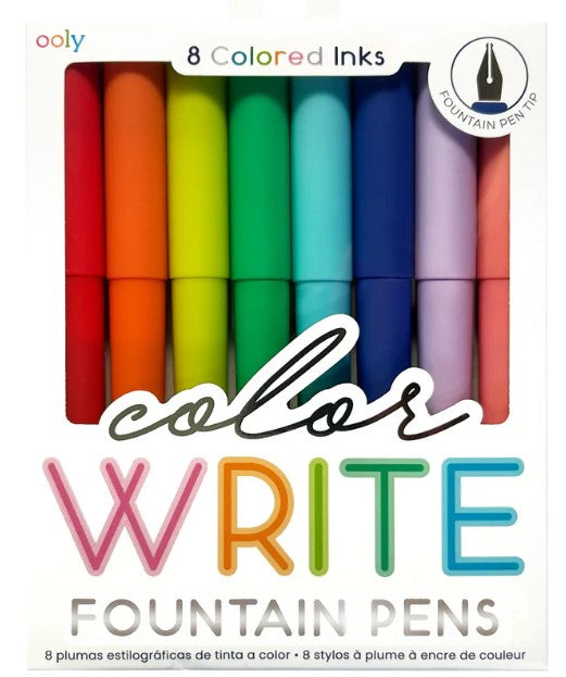Color Write Fountain Pens (Ooly)