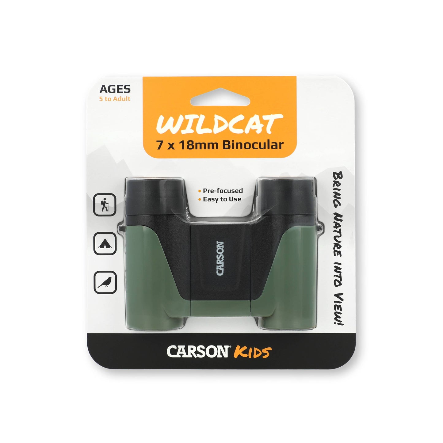 Wildcat™ 7x18mm Focus Free Binoculars for Kids