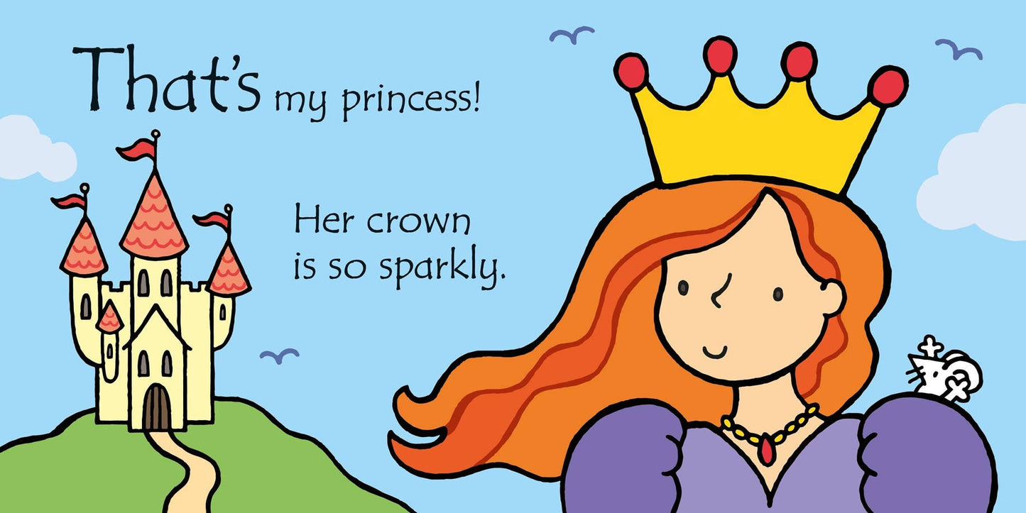 That's not my princess...board book: Usborne