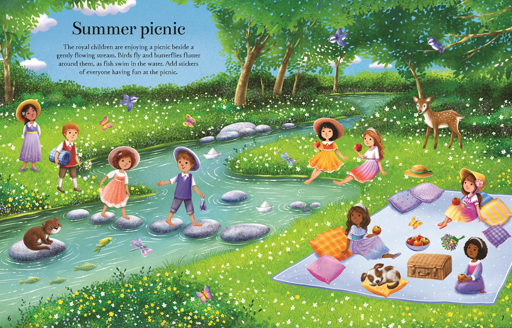 Princesses Sticker Book