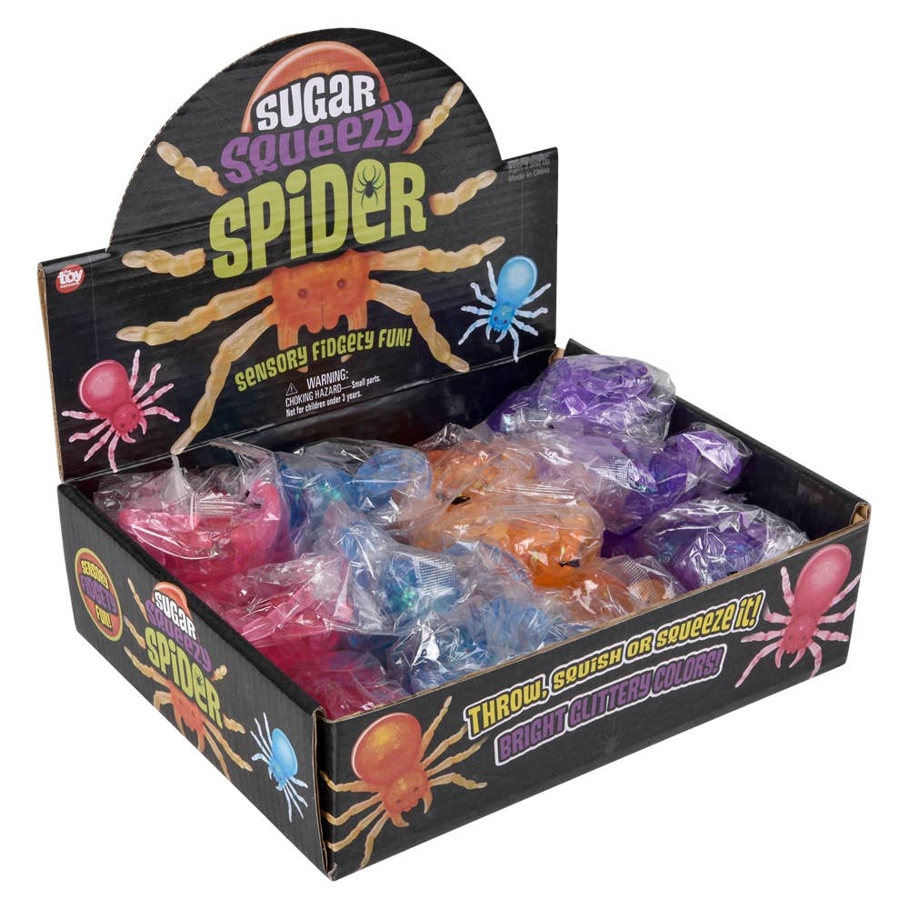 4.75" Squeezy Sugar Spider