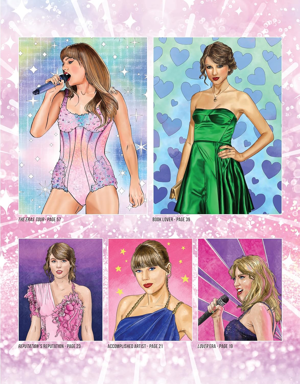 Tswift Forever Color Book