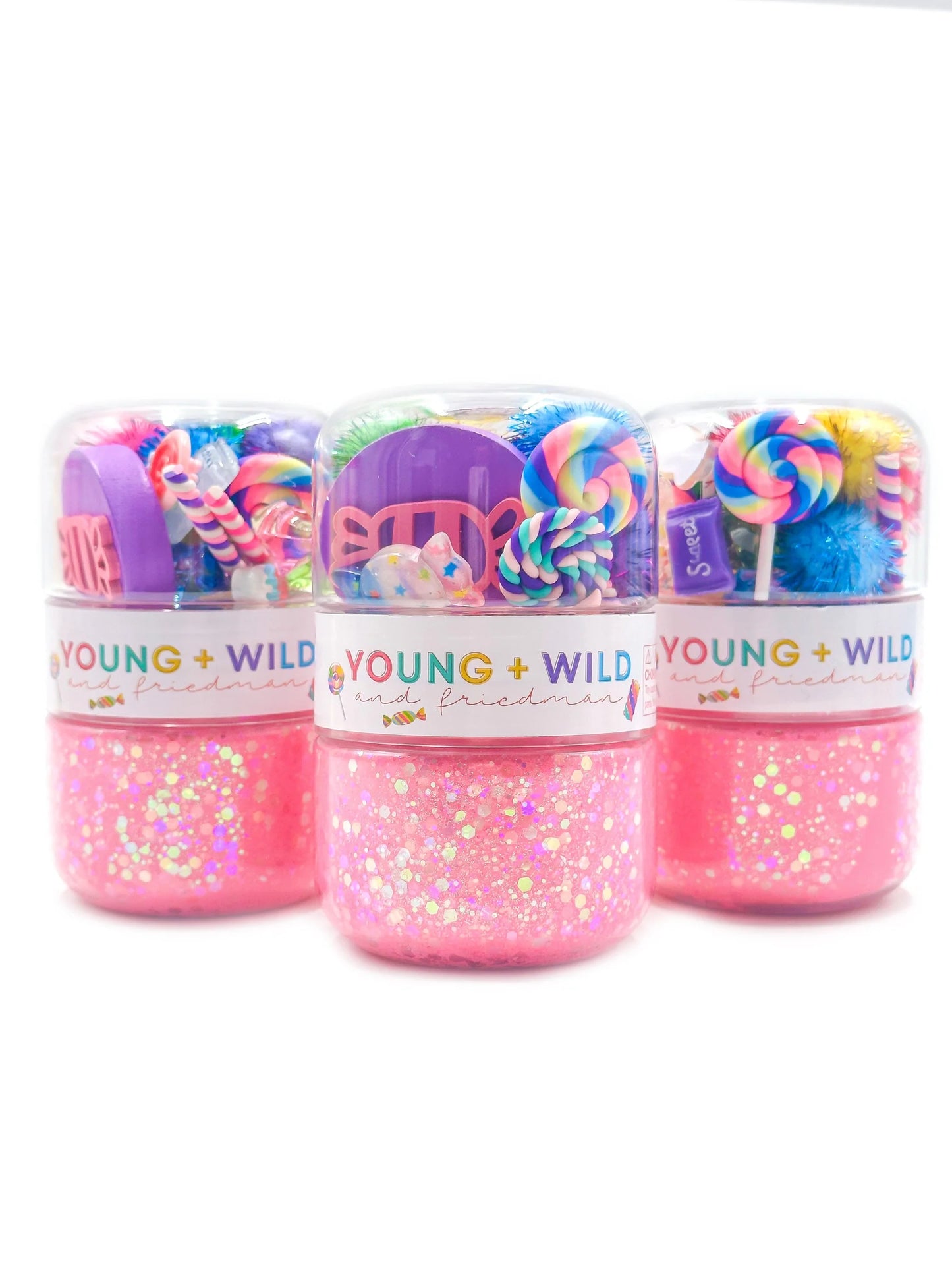 Candy Grab & Go Dough Jar (Young, Wild & Friedman)