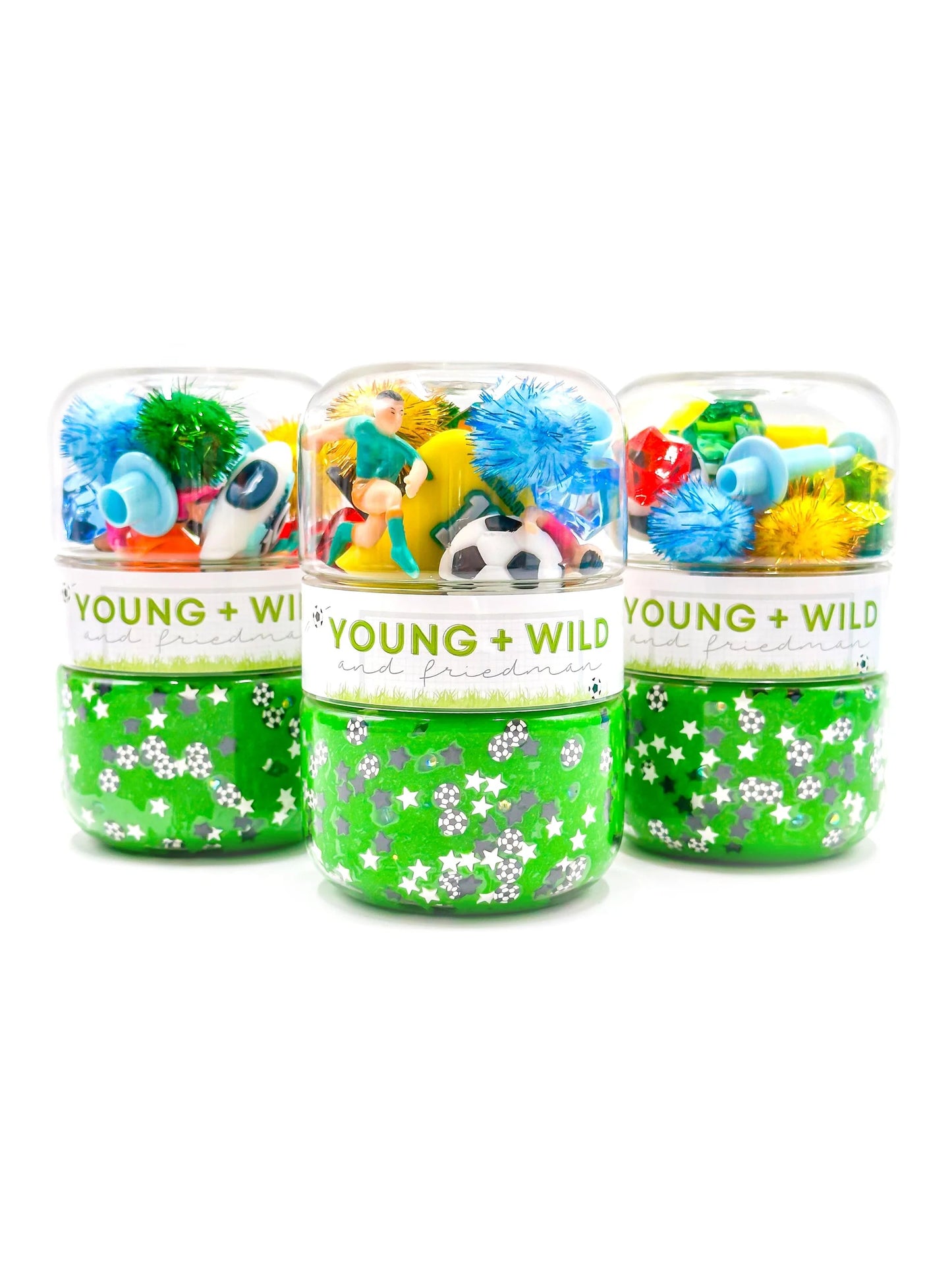 Soccer Grab & Go Dough Jar (Young Wild & Friedman)