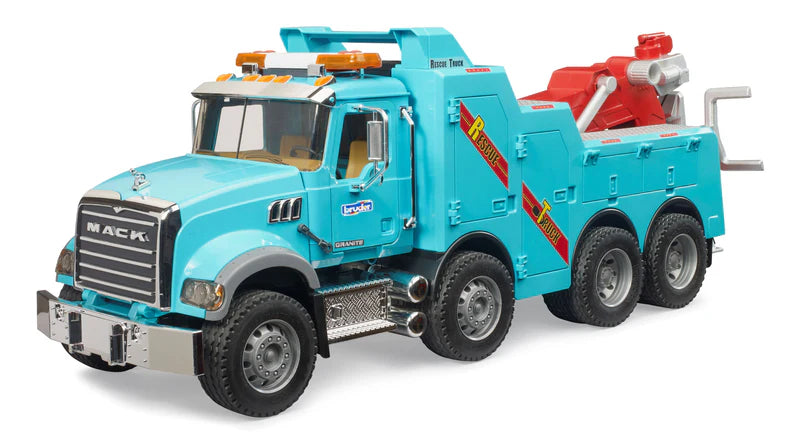 Bruder Mack Granite Heavy Tow Truck