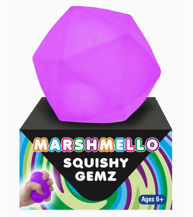 Marshmello Squishy Gemz