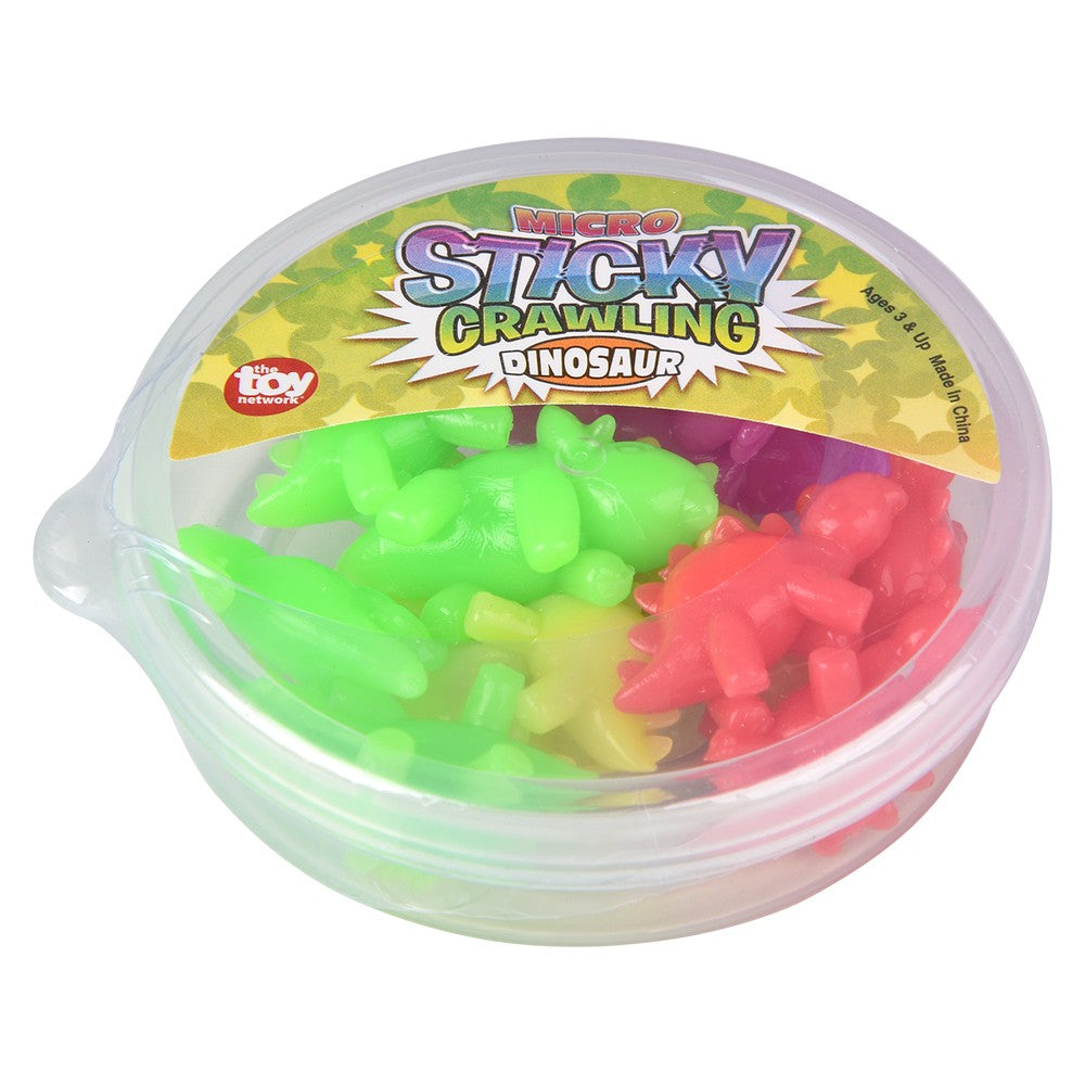 Micro Sticky Crawling Dinosaurs