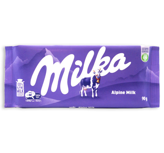 Milka Alpine Milk Chocolate Bar