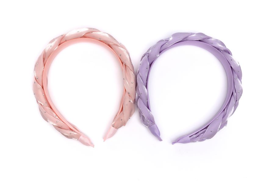 Plush Braid Headband (Assorted)
