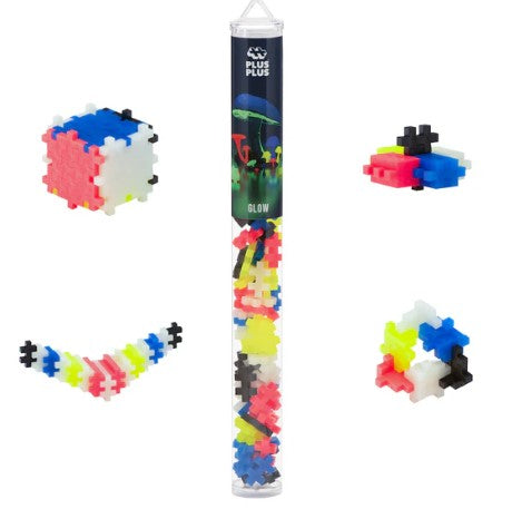Plus-Plus Tube Glow (70pc)