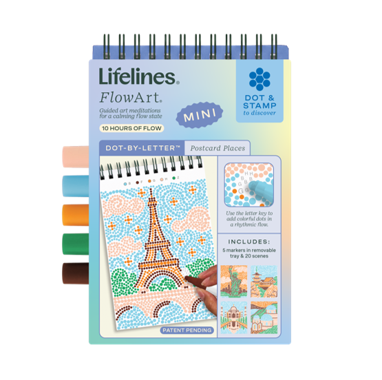 Lifelines Flowart Mini: Postcard Places